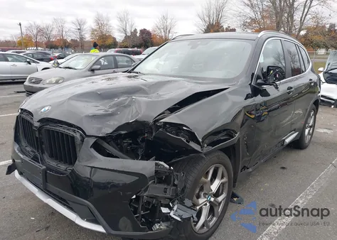 2022 BMW X3 xDrive30I from USA, damaged, VIN WBX57DP06NN176045